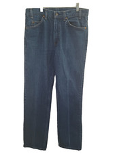 Vtg Levis Jeans Mens Sz 34X33 Blue Orange Tab USA Retro Workwear