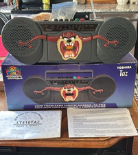 Looney Tunes Tronics Toshiba Taz Cassette Tape Player
