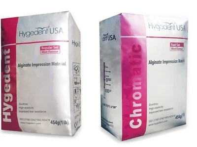 Dental Alginate HygeDent Chromatic - High Precision, Easy Mixing (Choose Speed)