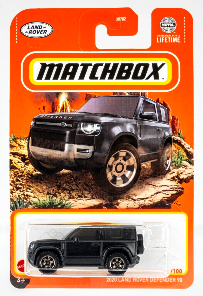 2024 Matchbox #61 2020 Land Rover Defender 90 FLAT SANTORINI BLACK