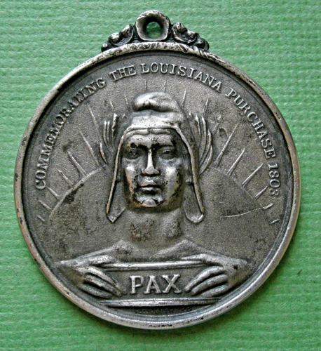 1904 St. Louis Exposition "PAX' Medal