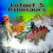 Dinosaur Toys Lot Of 5