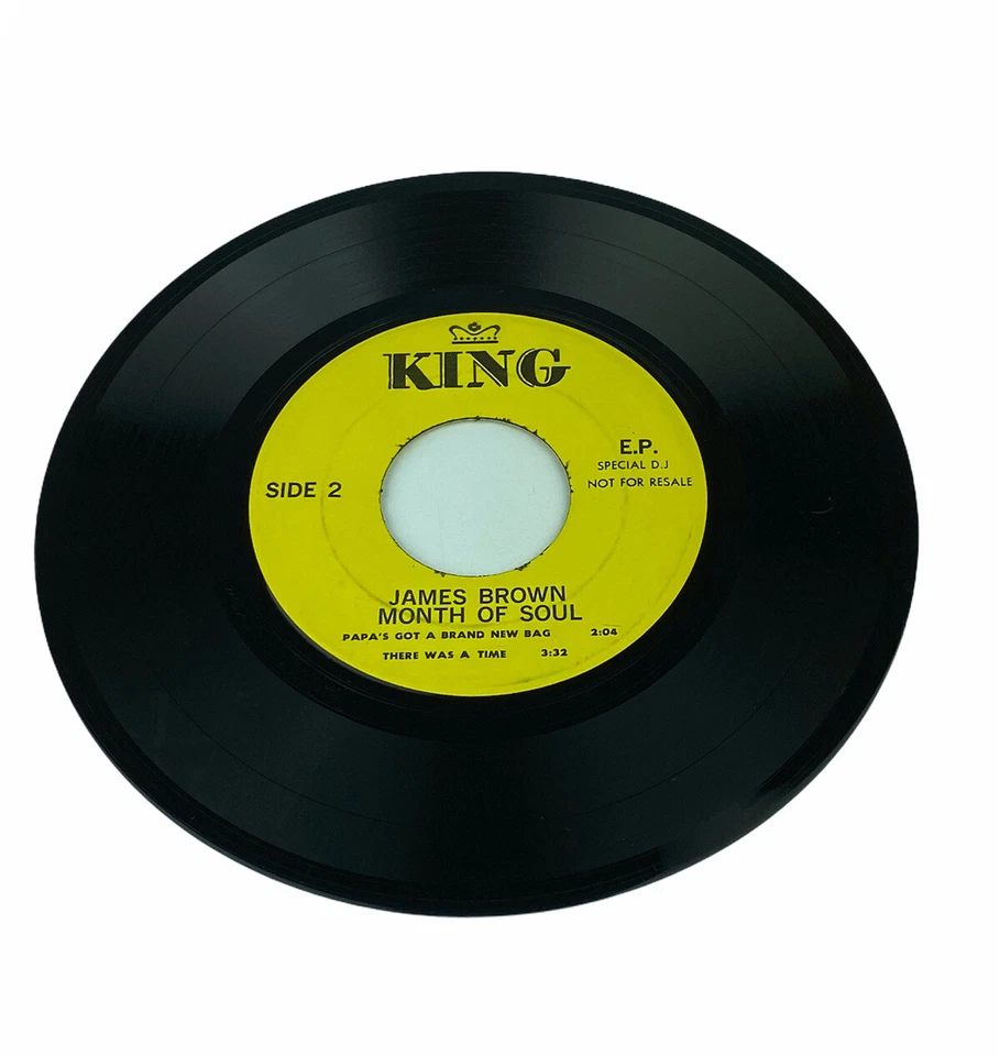 James Brown Month Of Soul EP 45 об/мин редкая промо специальная копия для диджея - Изображение 2 из 3