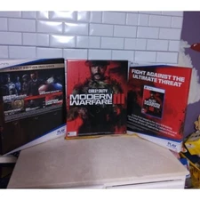 Call of Duty Modern Warfare 3 Store Display Piece/Wall. Featuring PlayStation 5