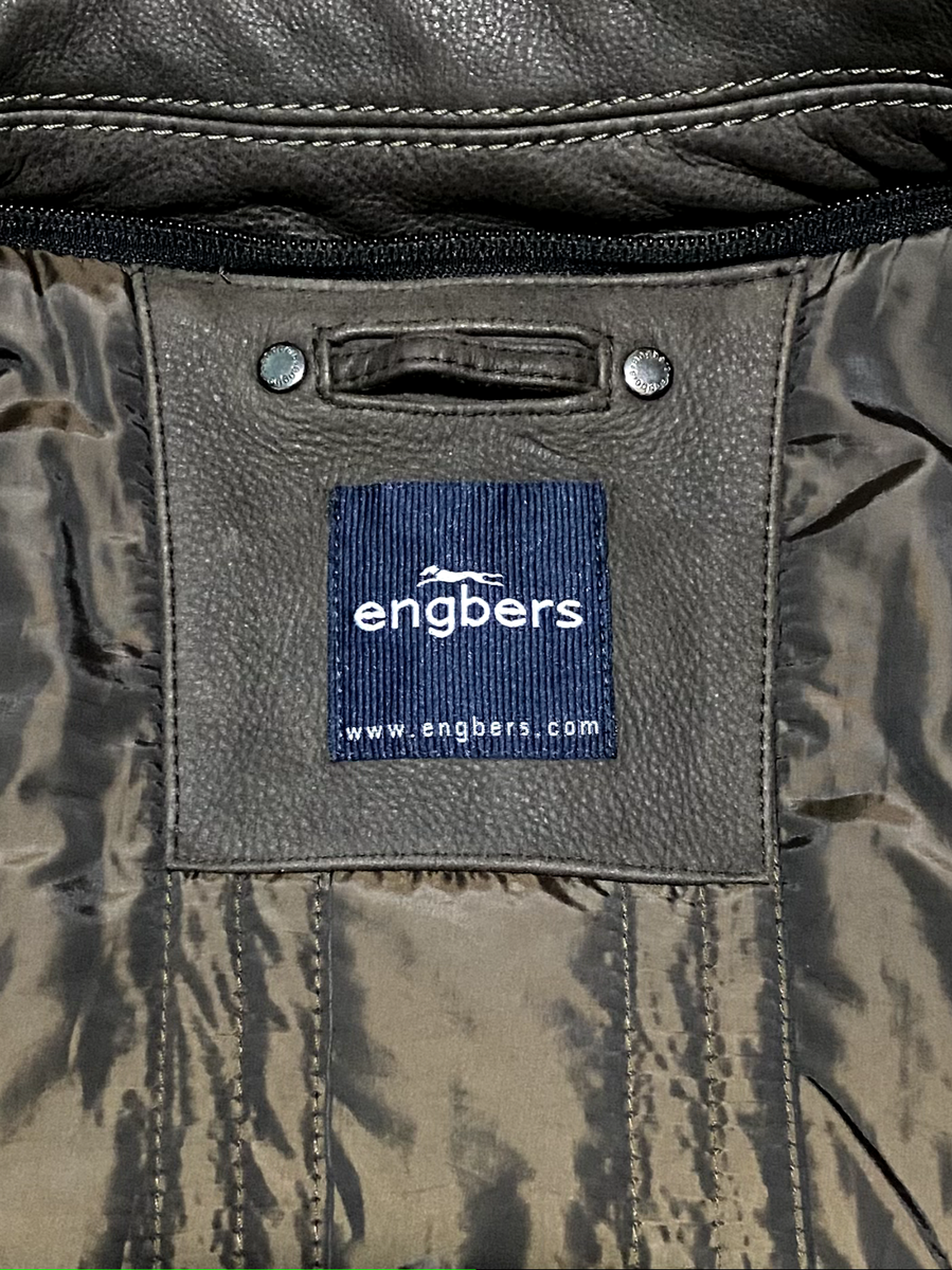 engbers German Leather Brown Bomber Biker Jacket XL | eBay engbers German Leather Brown Bomber Biker Jacket XL | eBay