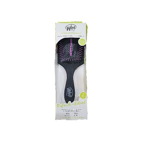 Wet Brush Refresh and Extend Paddle Detangler Hair Brush, Black - Picture 2 of 4