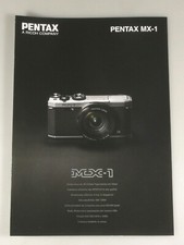 PRL CATALOG BROCHURE PENTAX MX-1 ITALIAN CAMERA FEATURES BROCHURE