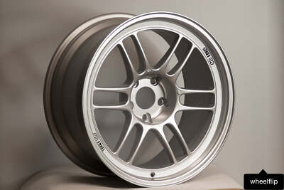 set of 4) Enkei RPF1 18x9.5 +15 5x114.3 Silver Wheels | eBay UK