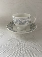 Wedgwood Dolphins Tea Cup and Saucer vintage collectible bone China/England made