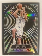 2021 Panini Obsidian Josh Giddey Tunnel Vision #12 61/99