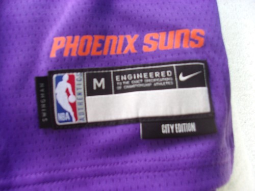 NWT Nike dri fit youth jersey, Suns, #1, Booker, NBA, S, M, L, $100, purple - Picture 2 of 6