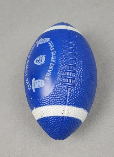 2 Duke Blue Devils Promotional Advertisment Arby's Roast Beef Mini Football 1970 - Picture 3 of 9