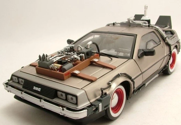 SUN STAR - Voiture du film Retour vers le Futur 3 DELOREAN DMC12 - 1/18 - SUN... - Photo 1/4