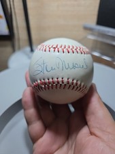 Stan Musial Autograph Signed Baseball St. Louis Cardinals MVP 