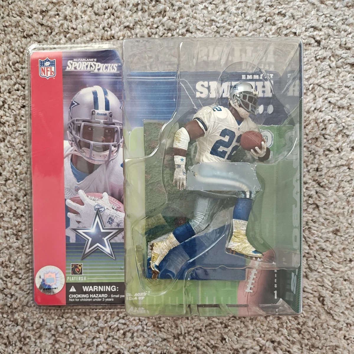 McFarlane Emｍitt Smith Cowboys No Helmet McFarlane Emmitt Smith Cowboys No Helmet Emmitt Smith Mcfarlane