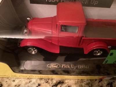 Rail King Roadsters 1:43 1934 Ford Pick Up - Red