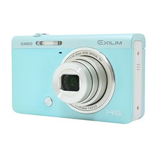 Casio Exilim EX-ZR60 Green 16.1MP 10x Zoom Selfie Japan Tilt Screen Camera