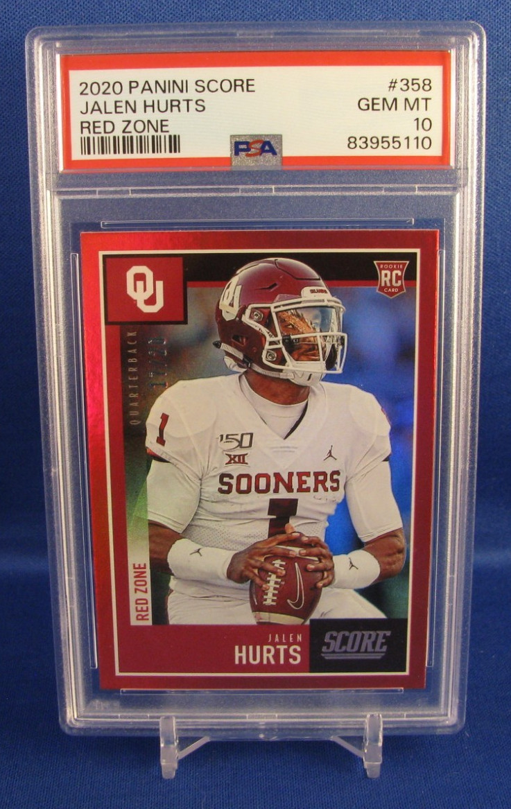 Jalen Hurts Panini Score #358 Red Zone