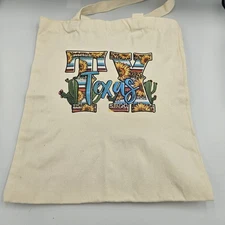 Reusable Shopping Bag-Texas Print On It
