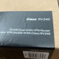 Cisco RV340 Dual WAN VPN Desktop Router RV340-K9-NA Secure Networking Device