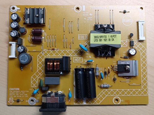Netzteilplatine Monitor AOC C32G1 715G9824-P02-000-001R