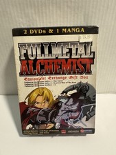Fullmetal Alchemist: Equivalent Exchange Gift Box 2 DVD 1 Manga Sealed