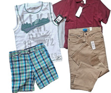 NEW 4pc Lot of Clothes Boy Size 6 Puma Gymboree Nike The Children's Place