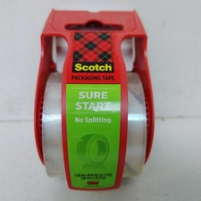 Scotch 1.88 in. x 22.2 yds. Sure Start Shipping Packaging Tape with Dispenser