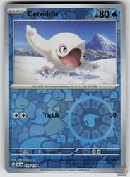 Cetoddle 058/198 Scarlet & Violet Base Set Reverse Holo
