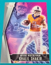 2022 SAGE #130 Khalil Shakir Boise State Broncos FOOTBALL Card F7