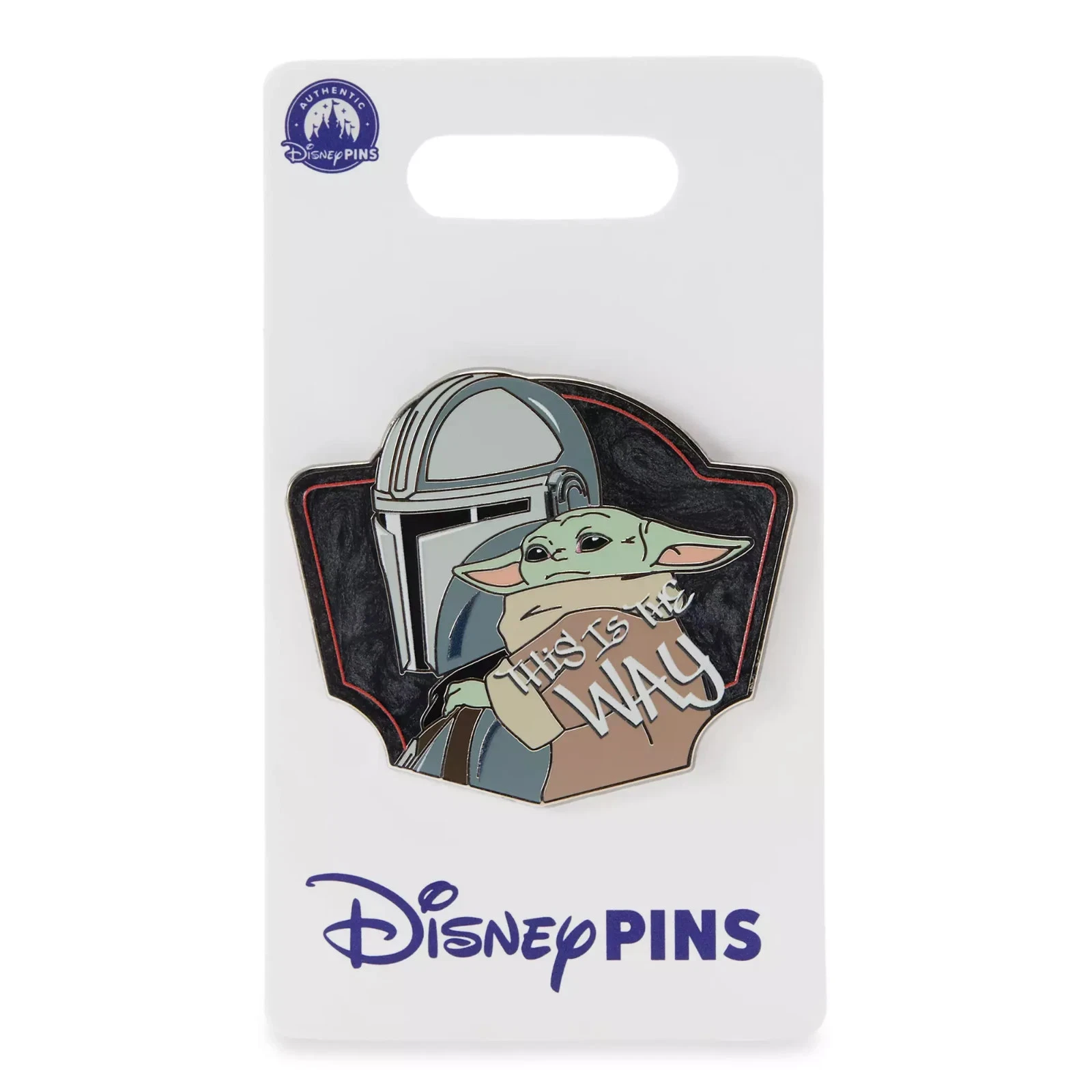 2026 Disney Din Djarin and Grogu Pin Star Wars The Mandalorian and Grogu Pin NIP