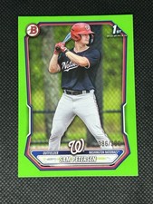 2026 Bowman Sam Petersen 1st Bowman Green Parallel /399 Nationals