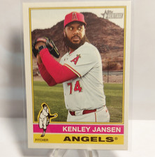 2025 Topps Heritage High Number Kenley Jansen Angels #709 SHORT PRINT