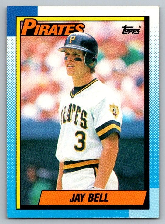 1990 Topps Jay Bell #523 Pittsburgh Pirates