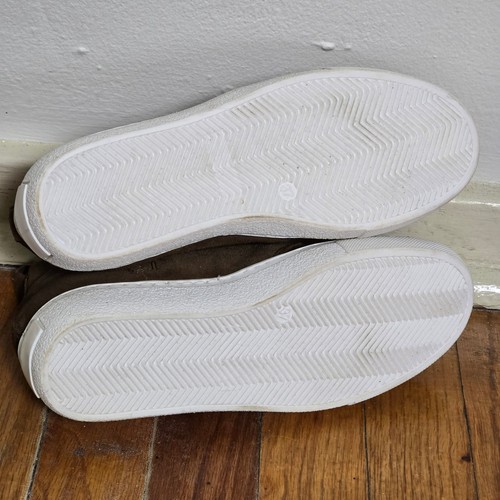 Miz Mooz Sneaker Halbschuh Damen 37 braun Wildleder High Top Pull On - Bild 6 von 10