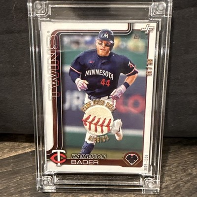 2025 Topps Ball Star Fusion Harrison Bader Game Used Baseball Patch 13/39