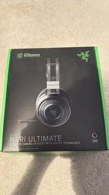 Razer Nari Ultimate Wireless Headset Black Haptic Technology Over-Ear Boom Mic