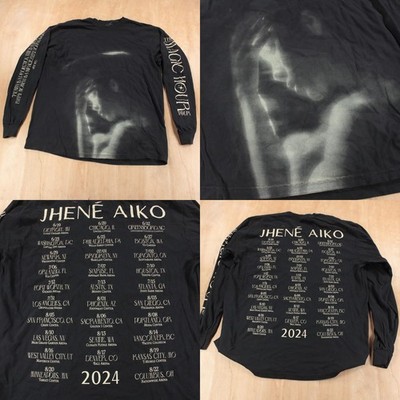 JHENE AIKO The Magic Hour 2024 Tour long sleeve concert tee t-shirt XL tag