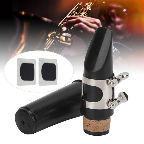 Clarinet Mouthpiece Kit ABS Ligature Cushions Cap Musical Instrument Ac BX5 - Picture 2 of 22