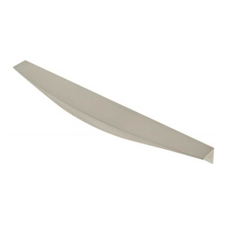 Poignée profil courbe en aluminium de 290mm avec entraxe de 224mm pour meuble