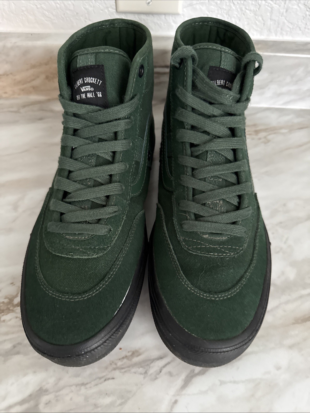 VANS Gilbert Crockett High Dark Green Size 8.5 Men’s