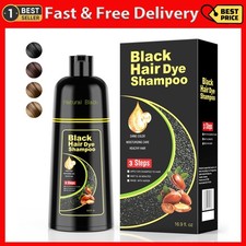 Champu Para Cubrir Canas Cabello Negro Hierbas Naturales Brillo Y Crecimiento