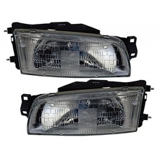 For 1993-1996 Mitsubishi Mirage Sedan Headlight Pair Mi2502115mi2503115 For 1993-1996 Mitsubishi Mirage Sedan Headlight Pair Mi2502115mi2503115