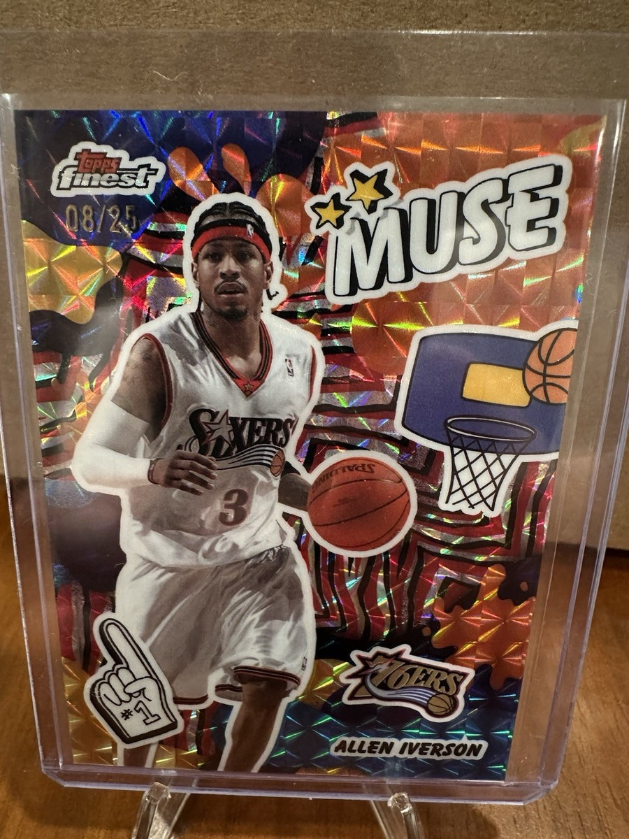 2025-26 Topps Finest - MUSE Red/Black Geometric Refractor /25