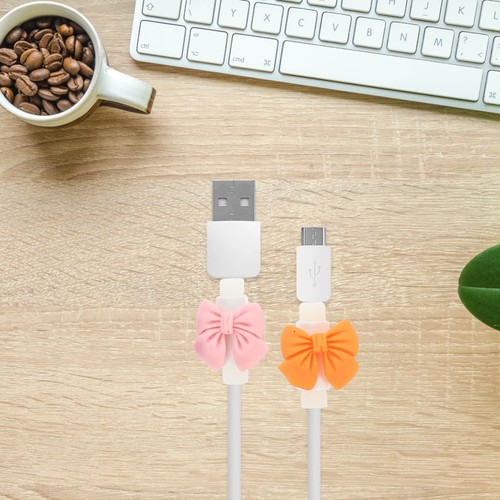 10 Pairs Schutzhülle Für Datenkabel Datenkabel-Steckerschutz Kabelschutz - Photo 12/12