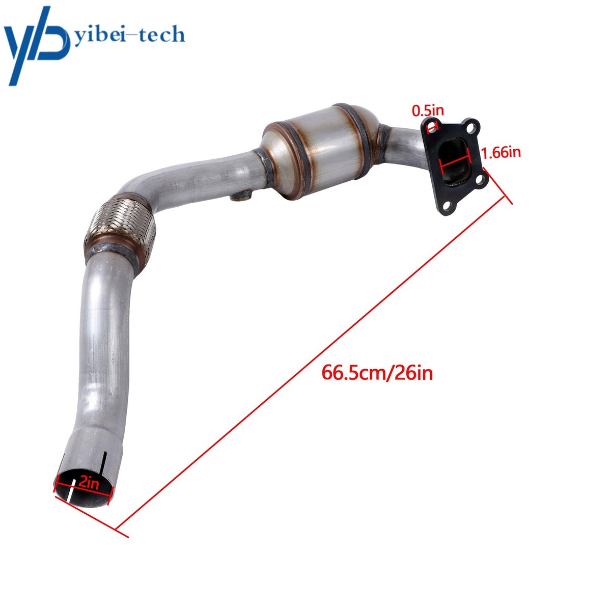Bank 1 & Bank 2 Catalytic Converter Set For Cadillac SRX 3.6L V6