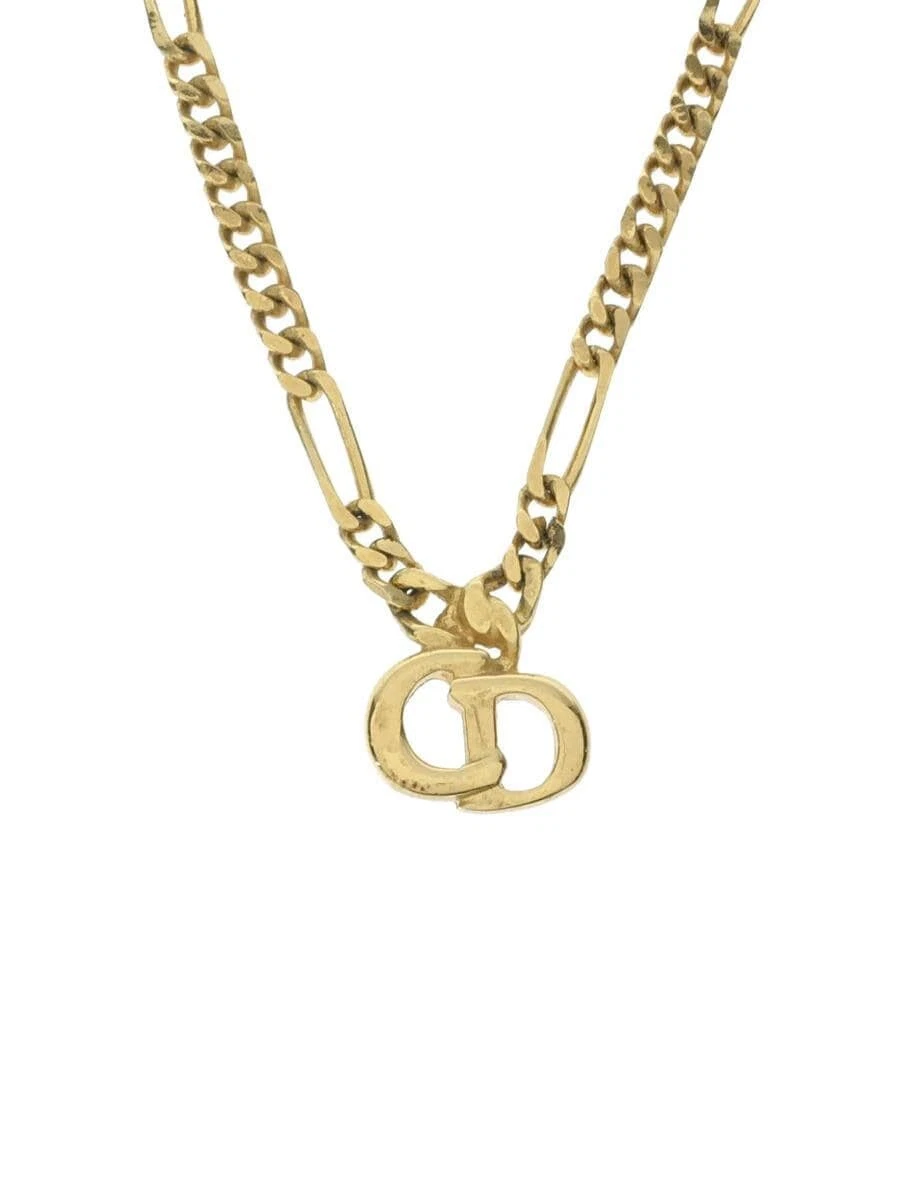 Collier ras du cou Christian Dior    Haut femme doré