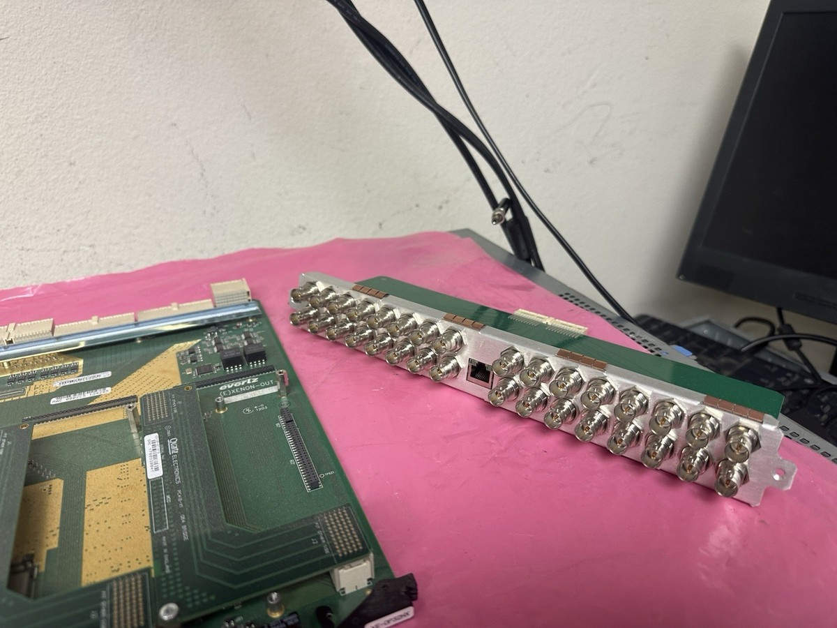 Evertz XE-OP32HX 3G SDI 32x32 Router Card w/ BNC Rear Backplane