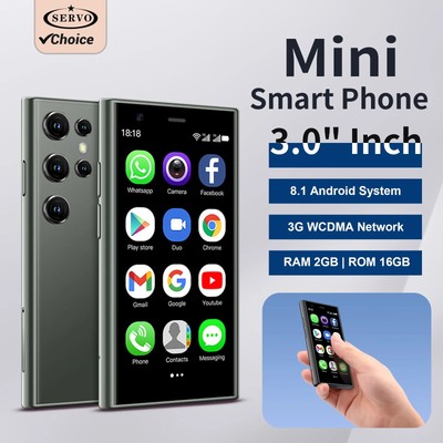 SERVO S23 Mini Android Smartphone 2 SIM 3G WCDMA 2GB+16GB Google Store WIFI GPS