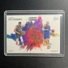 2024-25 Prizm Black Giannis Antetokounmpo/Nikola Jokic #3 Color Blast Case Hit